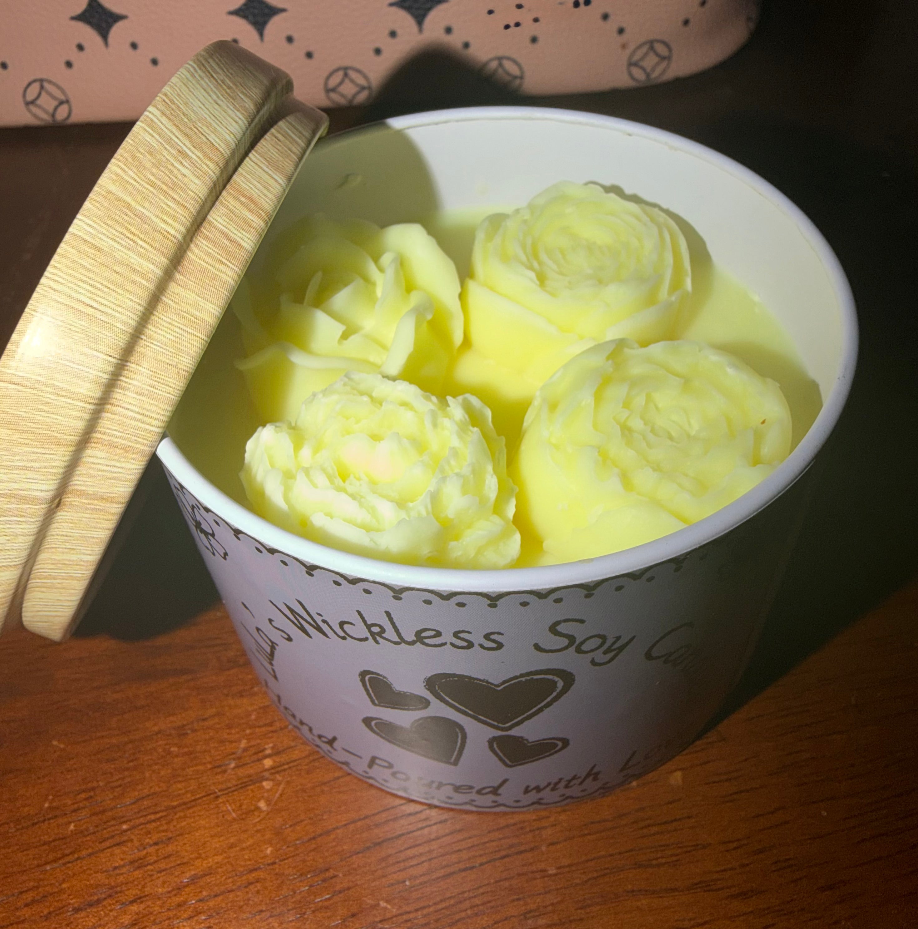 Lemon Pound Cake Wickless Candle