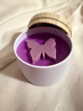 Lavender Fields Wickless Soy Candle 8oz 4 oz tin